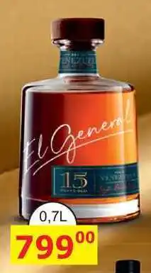 BENE Nápoje El General 0,7l 40% nabídka