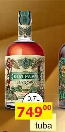 BENE Nápoje Don Papa Baroko 0,7l 40% nabídka