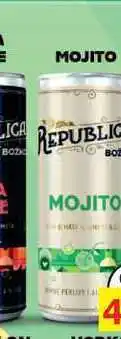 BENE Nápoje BOŽKOV REPUBLICA MOJITO 0,25L míchaný nápoj nabídka