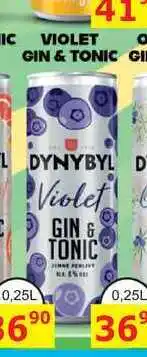 BENE Nápoje DYNYBYL Violet GIN & TONIC 0,25L míchaný nápoj nabídka