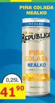 BENE Nápoje BOŽKOV REPUBLICA PINA COLADA NEALKO 0,25L míchaný nápoj nabídka