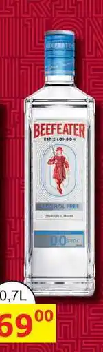 BENE Nápoje BEEFEATER LONDON ALCOHOL FREE nabídka