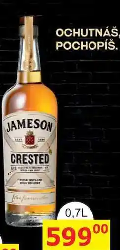 BENE Nápoje JAMESON CRESTED nabídka