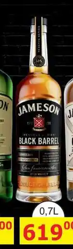 BENE Nápoje JAMESON RESERVE BLACK BARREL nabídka