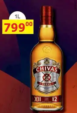 BENE Nápoje Chivas Regal 12y 1l 40% nabídka