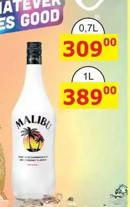 BENE Nápoje Malibu Original likér na bázi rumu s kokosovou příchutí nabídka