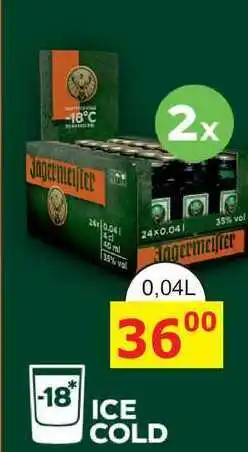 BENE Nápoje Jägermeister nabídka