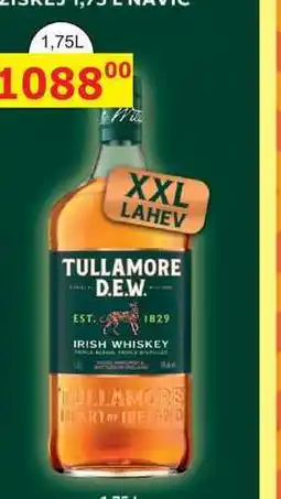 BENE Nápoje Tullamore D.E.W. Irish whiskey nabídka