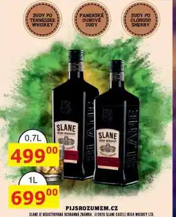 BENE Nápoje SLANE IRISH WHISKEY nabídka