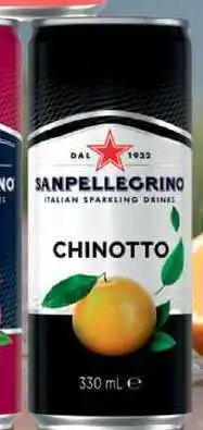 BENE Nápoje SANPELLEGRINO CHINOTTO nabídka