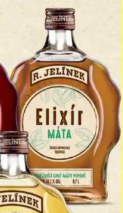 BENE Nápoje R. JELÍNEK Elixír MÁTA nabídka