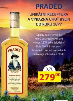 BENE Nápoje Praděd Bylinný likér 38% 0,7l 0.7l nabídka