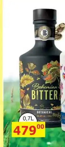BENE Nápoje Bohemian BITTER nabídka