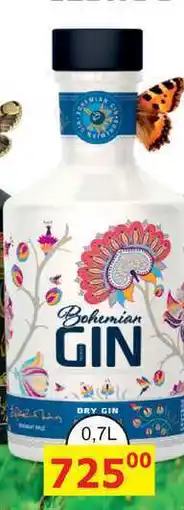BENE Nápoje Bohemian GIN nabídka