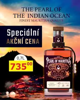 BENE Nápoje PEARL OF MAURITIUS FINEST MAURITIUS QUALITY RUM 42% nabídka