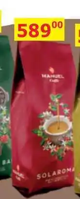 BENE Nápoje MANUEL CAFFÉ SOLAROMA nabídka