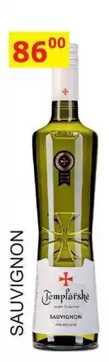BENE Nápoje Templářské sklepy Čejkovice 0,75l SAUVIGNON nabídka