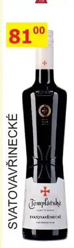 BENE Nápoje Templářské sklepy Čejkovice 0,75l SVATOVAVŘINECKÉ nabídka