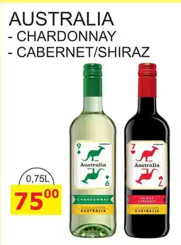 BENE Nápoje AUSTRALIA víno nabídka