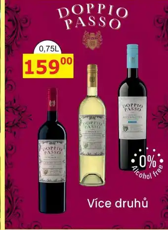 BENE Nápoje DOPPIO PASSO nabídka