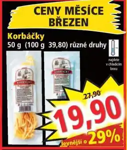 Norma Korbáčky nabídka