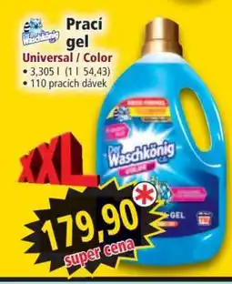 Norma Prací gel universal / color nabídka