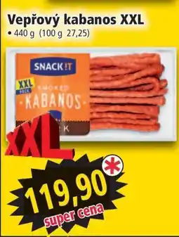 Norma Vepřový kabanos XXL nabídka