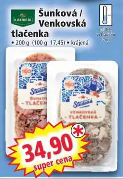 Norma Šunková/ Venkovská tlačenka nabídka