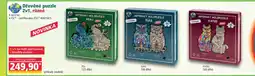 Norma Dřevěné puzzle 2v1, různé nabídka