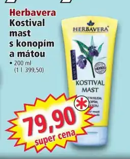 Norma Herbavera Kostival mast s konopím a mátou nabídka