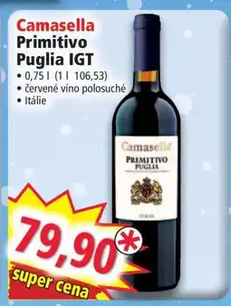 Norma Camasella Primitivo Puglia IGT nabídka