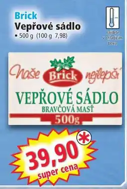 Norma Brick vepřové sádlo nabídka