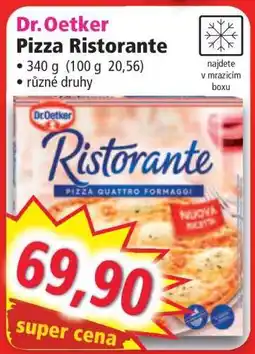 Norma Dr. Oetker Pizza Ristorante nabídka