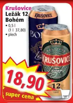 Norma Krušovice Ležák 12 Bohém nabídka