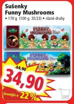 Norma Sušenky Funny Mushrooms nabídka