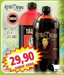 Norma Royal Crown Cola nabídka