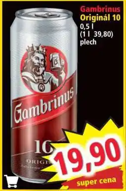 Norma Gambrinus Originál 10 nabídka