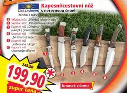 Norma Kapesní / cestovní nůž nabídka