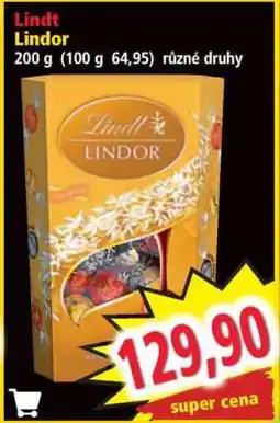Norma Lindt Lindor nabídka