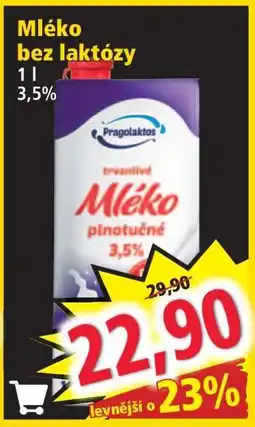 Norma Mléko bez laktózy nabídka