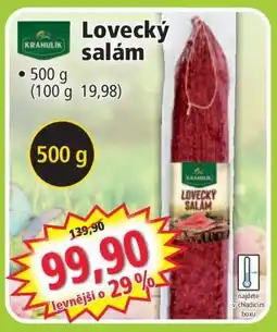 Norma Lovecký salám nabídka