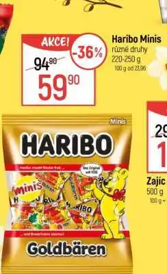 Globus Haribo Minis nabídka