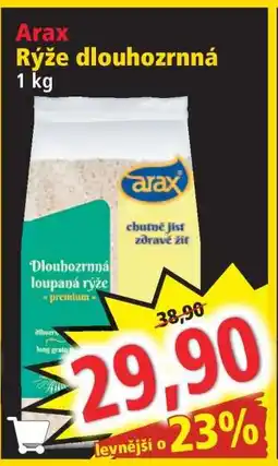 Norma Arax Rýže dlouhozrnná nabídka