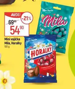Globus Mini vajíčka Mila, Horalky nabídka