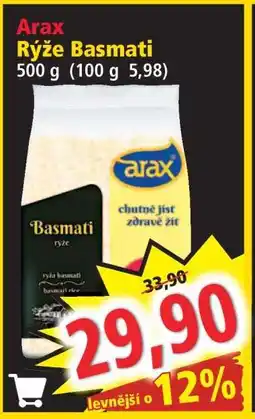 Norma ARAX Rýže basmati nabídka