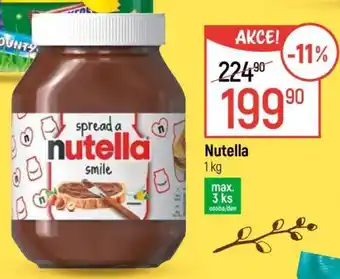 Globus Nutella nabídka