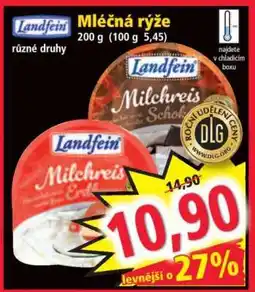 Norma Landfein Mléčná rýže nabídka
