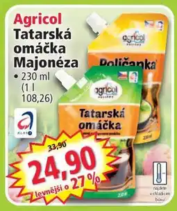 Norma Agricol Tatarská omáčka, Majonéza nabídka