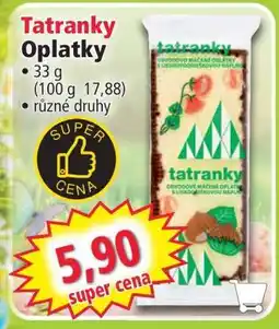 Norma TATRANKY Oplatky nabídka