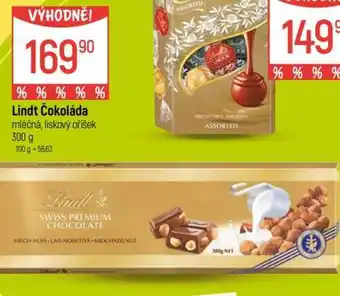 Globus LINDT Čokoláda nabídka